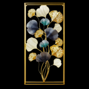 Floral Frame Metal Wall Art