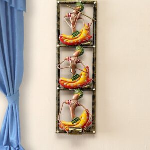 Iron Dancing Doll Wall Art In Multicolour