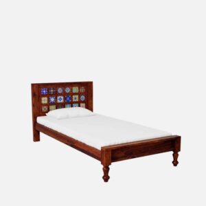 Wooden Single Bed Antique