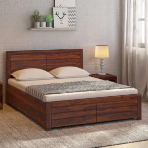 Sheesham Wood Queen Size Bed