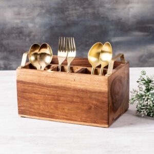 wooden spoon stand