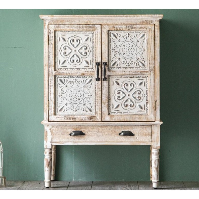 Entryway Furniture Sideboard 2 Door Mango Wood Antique Home Decors Premium Home Decors