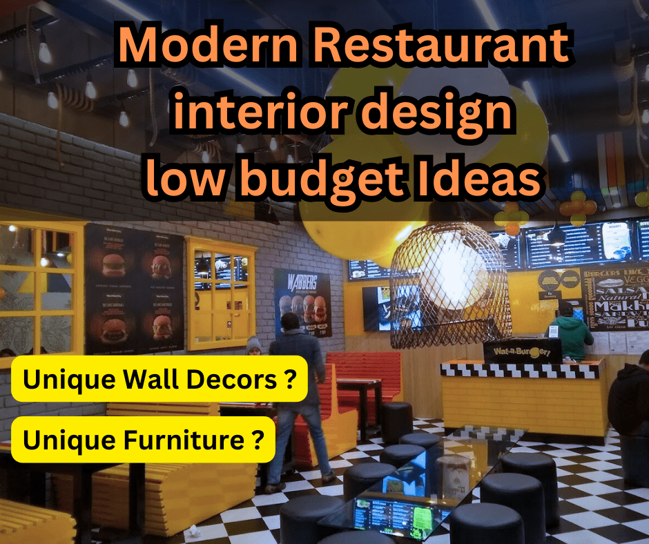 Restaurant interior design low budget