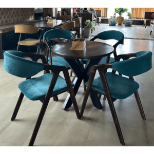 restaurant furniture table and chairs
