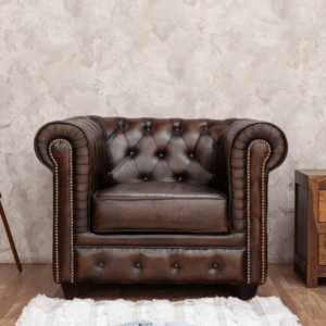 chesterfield sofa leather