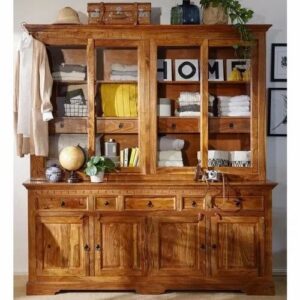 wooden cabinet for storage