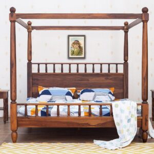 antique four poster bed