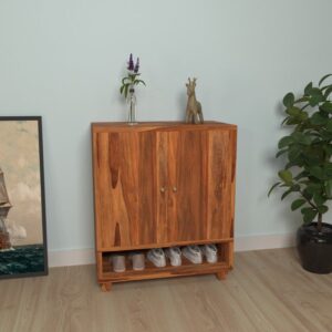 wooden shoe rack for home