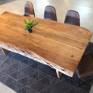 natural wood dining table acaia wood