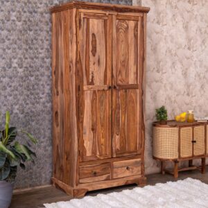 wooden wardrobe design for bedroom