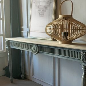 long wooden console table