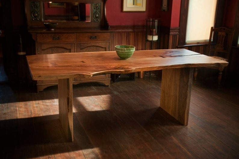 dining table natural wood