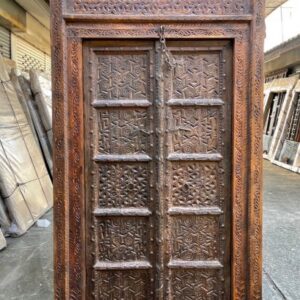 big antique door