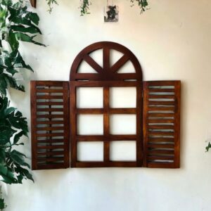 wooden window frame