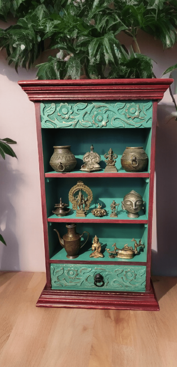 Antique Wall Hanging Cabinet