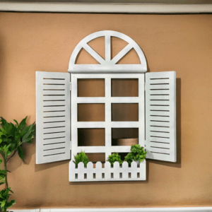 Wooden Wall Planter