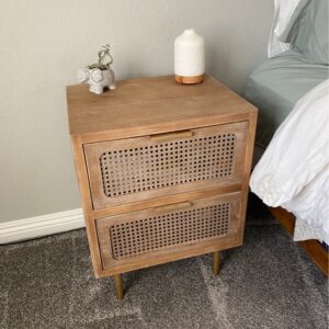 Modern bedside table with a drawer