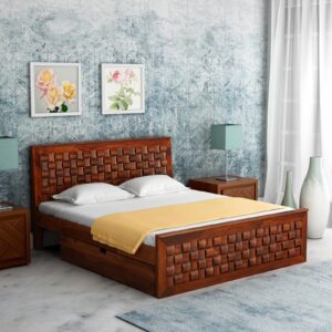 Sheesham Wood Bed