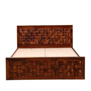 King Size bed with storage Sheesham Wood