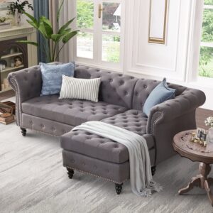 Chesterfield sofa L Shape