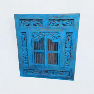 wooden jharokha window frame