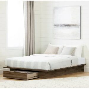 floor bed frame Queen Low Profile Platform Bed