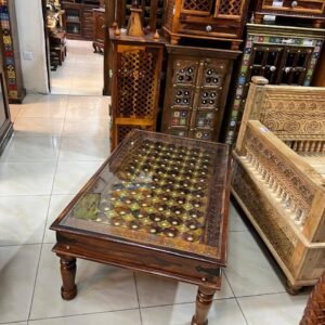 Tables made from old doors