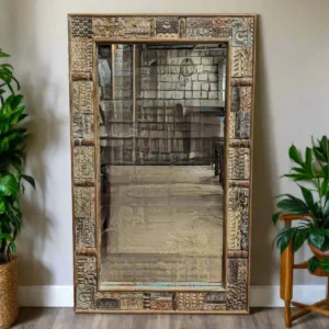 Full Length Carved Wooden Mirrors