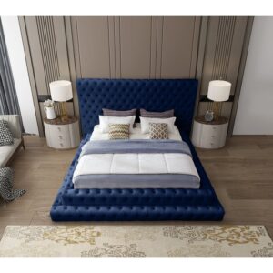 Premium Luxury Chesterfield Velvet Bed