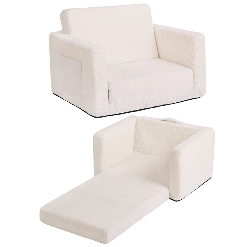 Modern Infant sofa chair Child Sofa Premium Towel Fabric