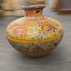 Antique vase with flowers