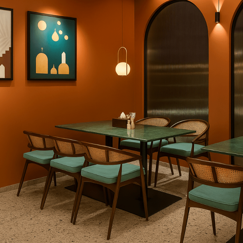 Low cost restaurant furniture
