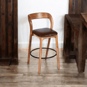 wood bar chair