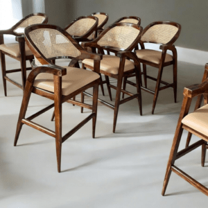 rattan bar chairs