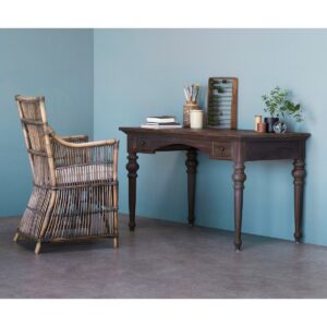 Antique Solid Wood Writing Desk