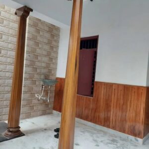 Wooden pillar design for home