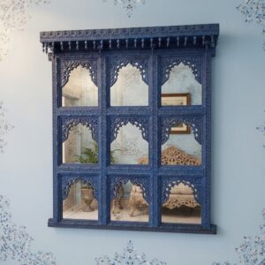 Large Jharokha Mirror Window