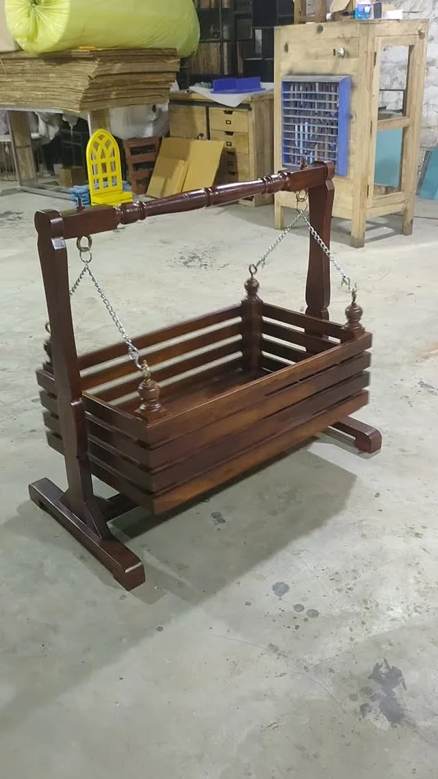 Handmade in Jodhpur, Rajasthan ✨

This beautiful Antique Style baby cart was custom made on order for a lovely home 🏡 

#babycart #antiquefurniture #madeonorder #jodhpurfurniture #jodhpurfurniturefactory