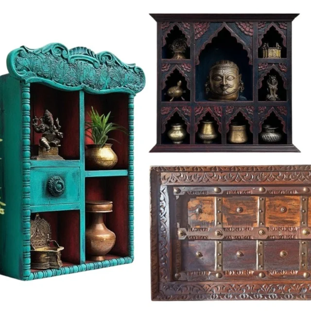 Want to make your wall look special?
Check out our vintage wall shelf cabinet and antique panels — they really grab attention and add an old-world charm! 🪵✨

You can also get them customised in any size or color to match your home.
Made by hand in Jodhpur and delivered all over India at factory prices!

DM to order or share your design idea.

#WallShelf #AntiquePanel #VintageFurniture #CustomMade #JodhpurFurniture #AntiqueHomeDecors